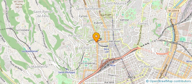 localisation de l'entreprise JOSEPH GARNIER 51  NICE