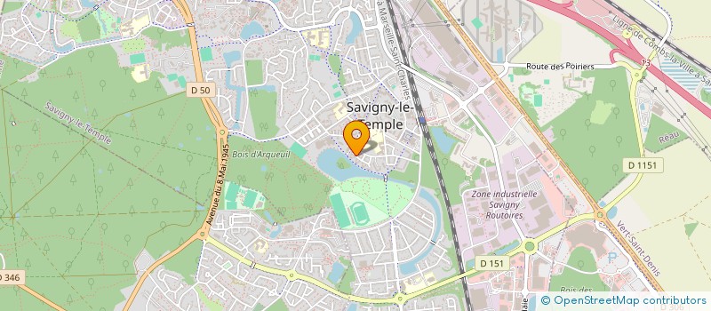 localisation de l'entreprise JOSEPH IMMO  SAVIGNY-LE-TEMPLE