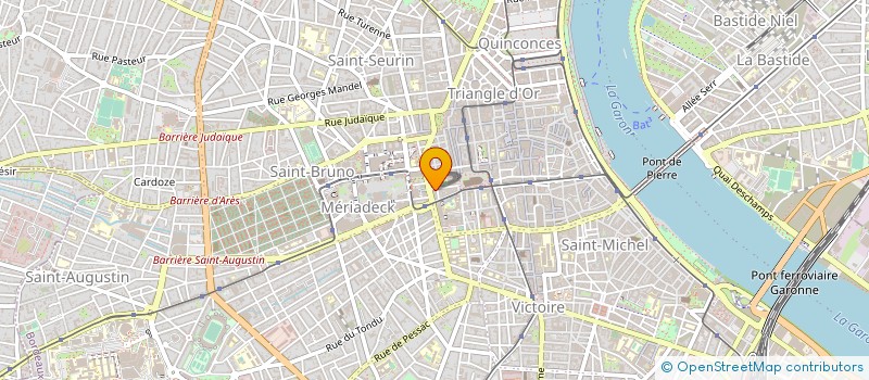 localisation de l'entreprise JOSEPH INVEST à BORDEAUX