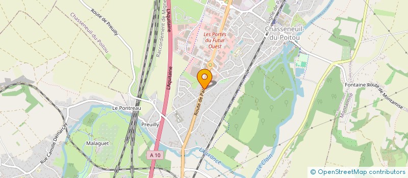 localisation de l'entreprise JOSEPH INVESTISSEMENT  CHASSENEUIL-DU-POITOU