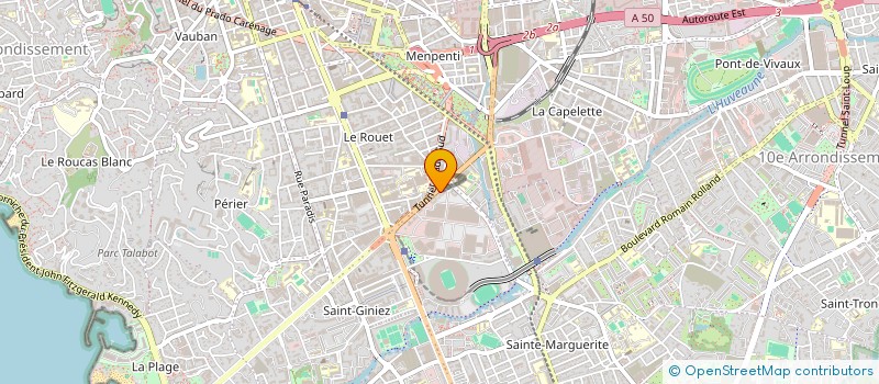 localisation de l'entreprise JOSEPH OPTICIENS à MARSEILLE