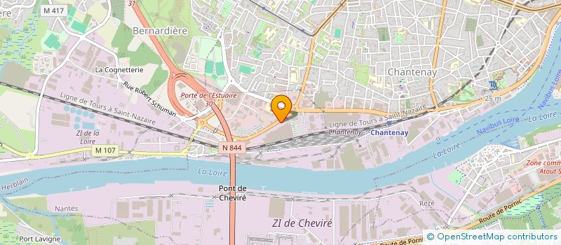 localisation de l'entreprise JOSEPH PARIS à NANTES