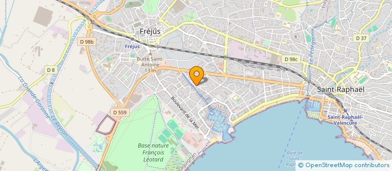 localisation de l'entreprise JOSEPH PRIMEUR JARDIN DU SUD à FREJUS