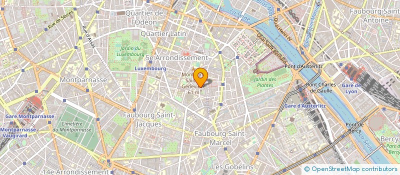 localisation de l'entreprise JOSEPH RUNGIS à PARIS