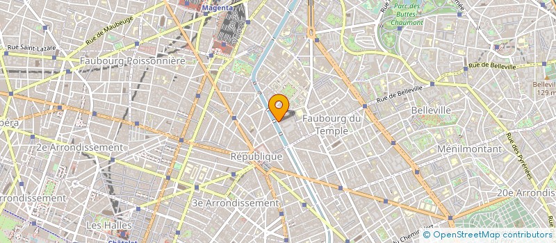 localisation de l'entreprise JOSEPH TRICOT à PARIS
