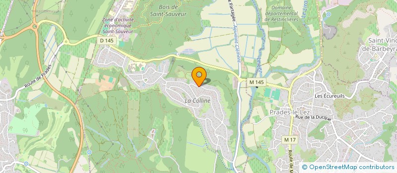 localisation de l'entreprise JOSEPHA  SAINT-CLEMENT-DE-RIVIERE