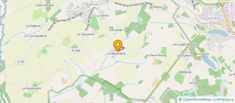 localisation de l'entreprise JOSEPHA à BANVOU