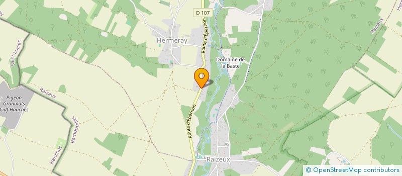 localisation de l'entreprise JOSEPHINE  POIGNY-LA-FORET