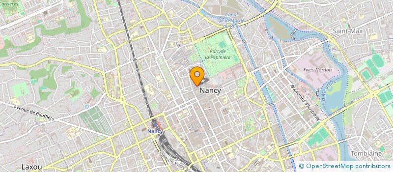 localisation de l'entreprise JOSEPHINE  NANCY