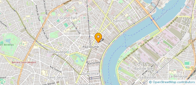 localisation de l'entreprise JOSEPHINE  BORDEAUX