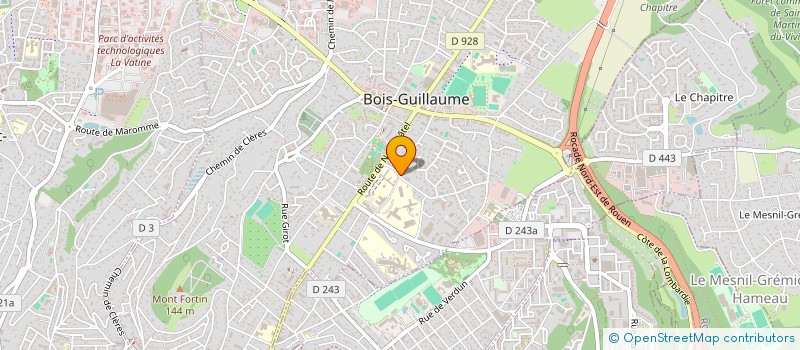 localisation de l'entreprise JOSEPHINE à BOIS-GUILLAUME