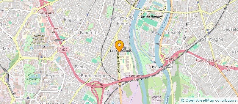localisation de l'entreprise JOSEPHINE à TOULOUSE
