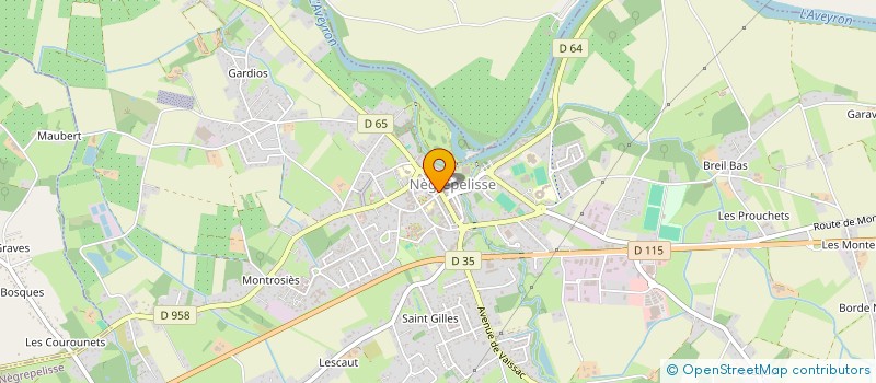 localisation de l'entreprise JOSEPHINE  NEGREPELISSE