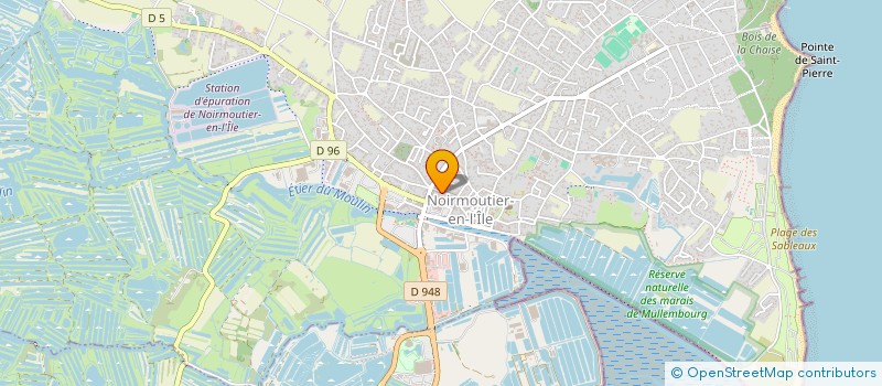 localisation de l'entreprise JOSEPHINE  NOIRMOUTIER-EN-L'ILE