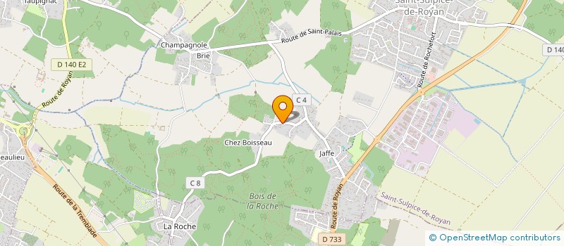 localisation de l'entreprise JOSEPHINE  SAINT-SULPICE-DE-ROYAN