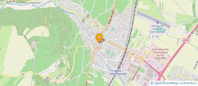 localisation de l'entreprise JOSEPHINE  NUITS-SAINT-GEORGES