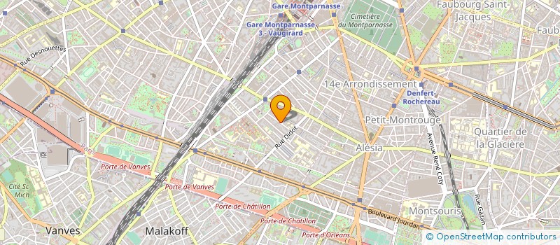 localisation de l'entreprise JOSEPHINE CHARDENAL  PARIS