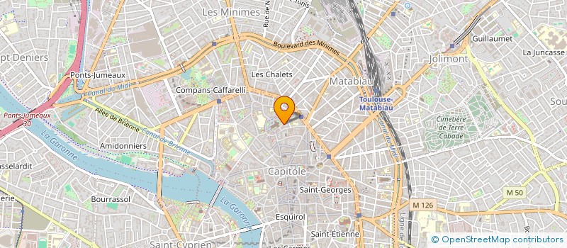 localisation de l'entreprise JOSEPHINES à TOULOUSE