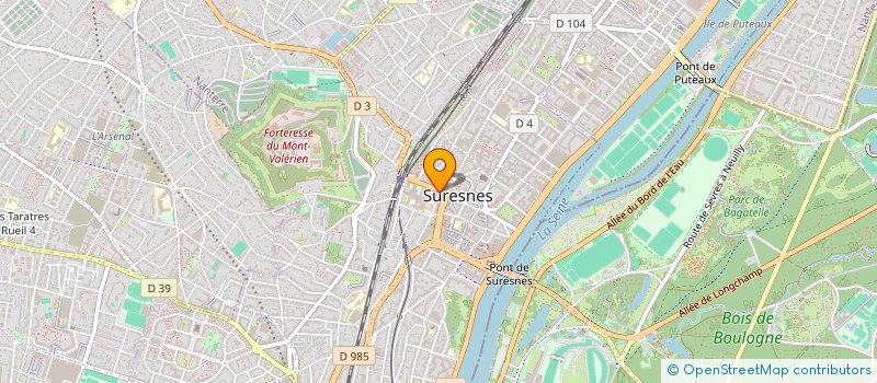 localisation de l'entreprise JOSHEDEN à SURESNES