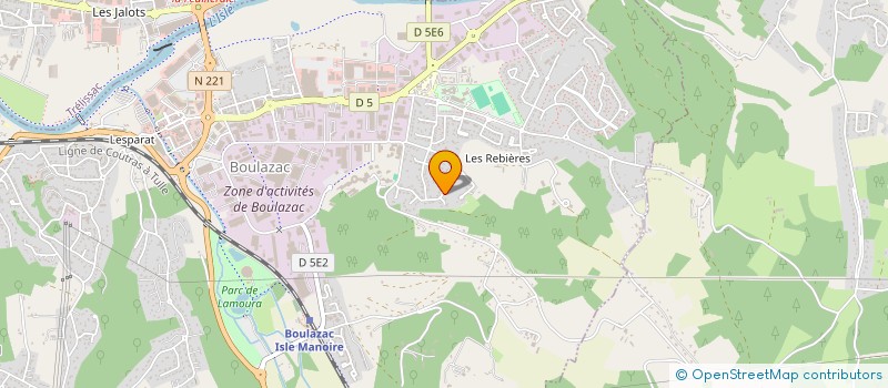 localisation de l'entreprise JOSHEMMA  BOULAZAC ISLE MANOIRE