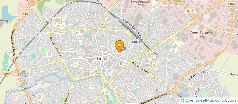 localisation de l'entreprise JOSIANE ET MAURICETTE à CHOLET