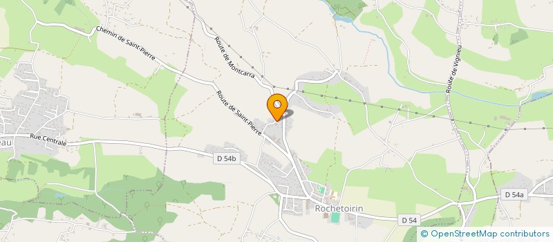 localisation de l'entreprise JOSICRI MERE ET FILLE  ROCHETOIRIN