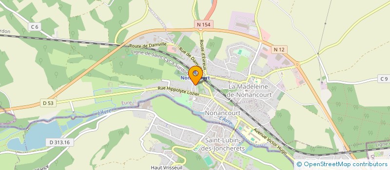 localisation de l'entreprise JOSIDACRI  NONANCOURT