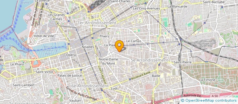 localisation de l'entreprise JOSIE  MARSEILLE