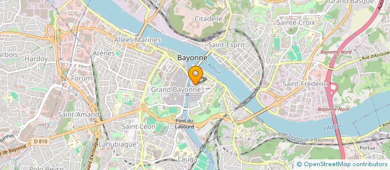 localisation de l'entreprise JOSIE FACTORY  BAYONNE