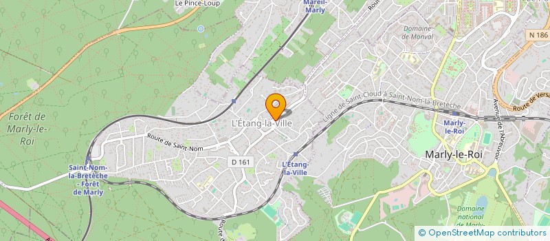 localisation de l'entreprise JOSIEN ROUTE ST NOM  L'ETANG-LA-VILLE