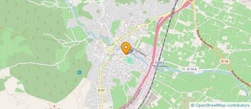 localisation de l'entreprise JOSLUD à CUERS