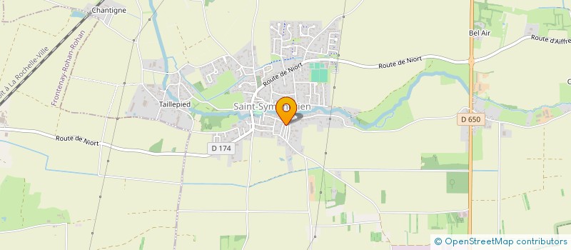 localisation de l'entreprise JOSMAR  SAINT-SYMPHORIEN