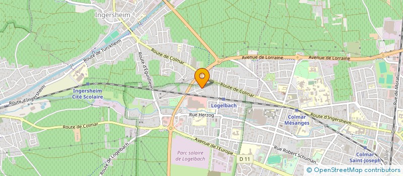 localisation de l'entreprise JOSMEYER à WINTZENHEIM