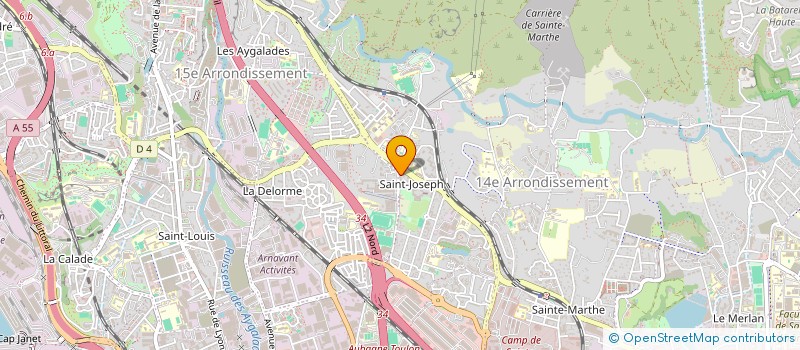 localisation de l'entreprise JOSMUZIK à MARSEILLE