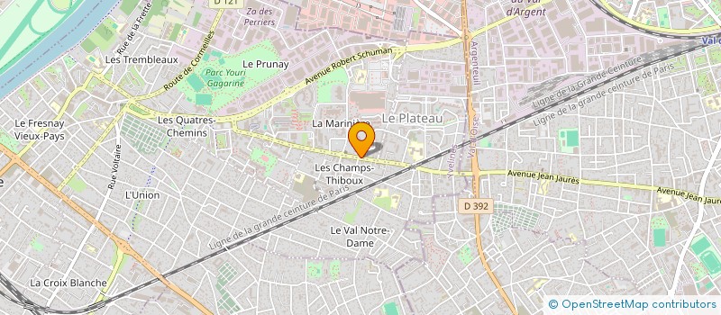 localisation de l'entreprise JOSO  SARTROUVILLE