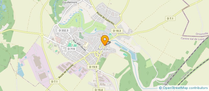 localisation de l'entreprise JOSPIN RENOVAPRO à AUNEAU-BLEURY-SAINT-SYMPHORIEN