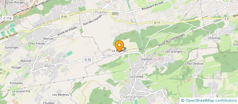 localisation de l'entreprise JOSS  LARRINGES