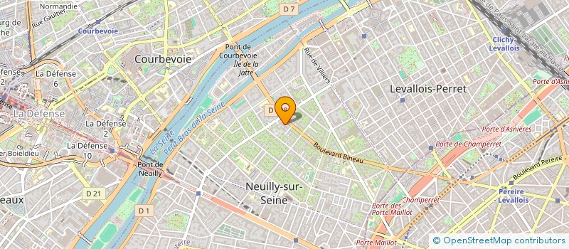 localisation de l'entreprise JOSS INTERNATIONAL PARTNER  NEUILLY-SUR-SEINE