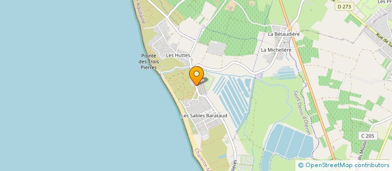 localisation de l'entreprise JOSS OLERON  SAINT-DENIS-D'OLERON