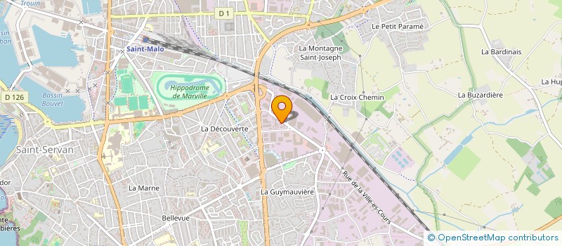 localisation de l'entreprise JOSSE  SAINT-MALO