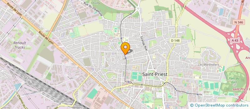 localisation de l'entreprise JOSSE AGON INVESTISSEMENTS  SAINT-PRIEST