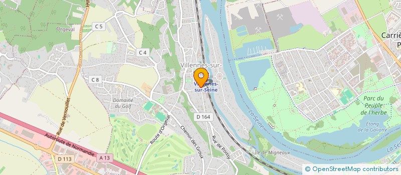 localisation de l'entreprise JOSSE AUDIT & EXPERTISE  VILLENNES-SUR-SEINE