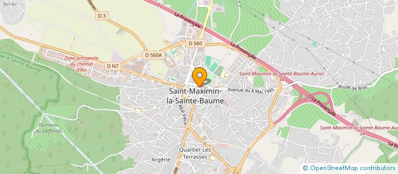 localisation de l'entreprise JOSSE ELAGAGE ET JARDIN  SAINT-MAXIMIN-LA-SAINTE-BAUME