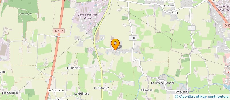 localisation de l'entreprise JOSSE HIVERNAGE  NOYAL-CHATILLON-SUR-SEICHE