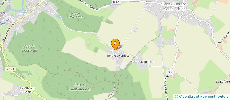 localisation de l'entreprise JOSSE IMMO  MONTVILLE