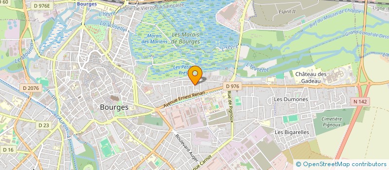 localisation de l'entreprise JOSSE PERRIER  BOURGES