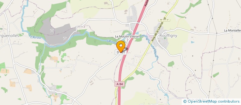 localisation de l'entreprise JOSSEAUME BAPTISTE  BOURGUENOLLES