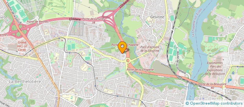 localisation de l'entreprise JOSSEAUME RIBET  NANTES