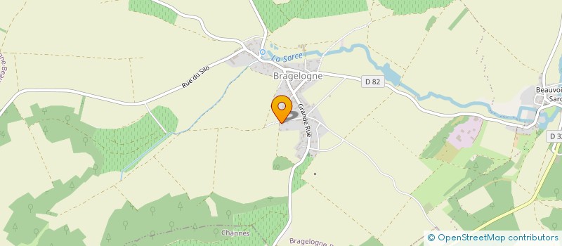 localisation de l'entreprise JOSSELIN PERE ET FILS  BRAGELOGNE-BEAUVOIR