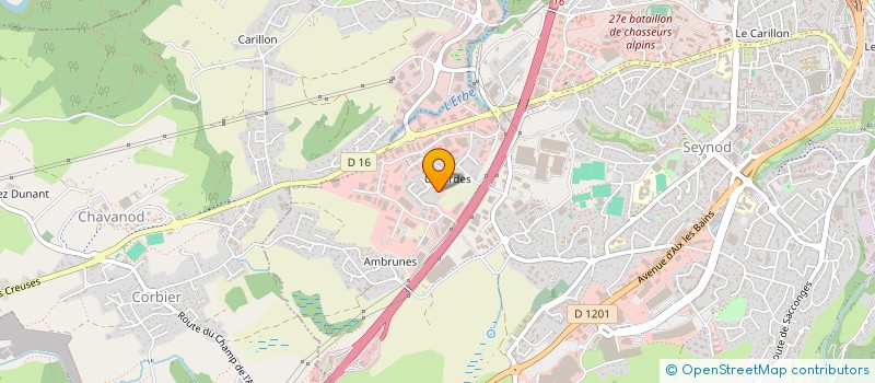 localisation de l'entreprise JOSSERAND à ANNECY